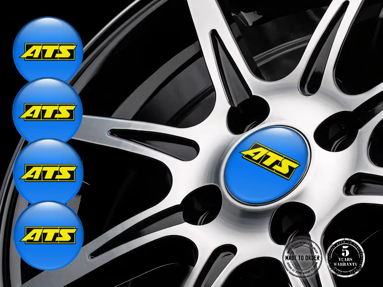 ATS Wheel Stickers Edition Luxury Silicone Style